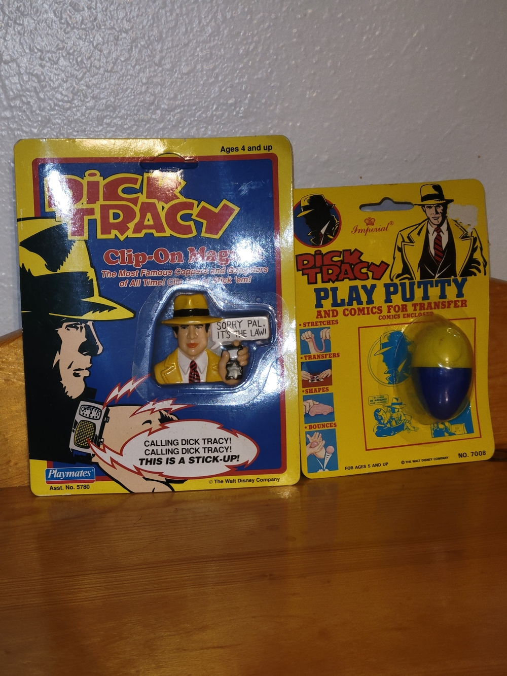 Deadstock 1990's Dick Tracy Toys